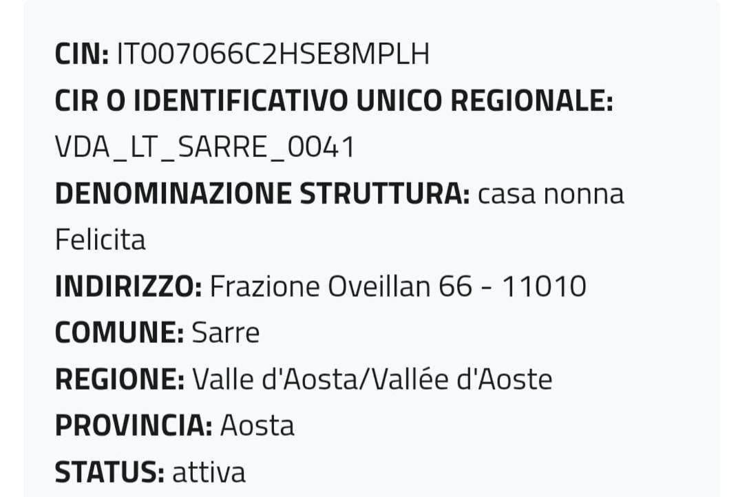 Casa Nonna Felicita Lägenhet Aosta Exteriör bild